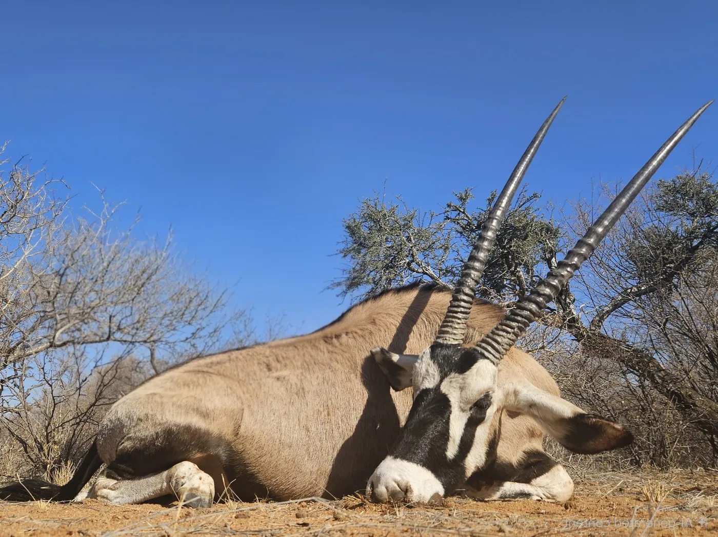 Gemsbok hunt