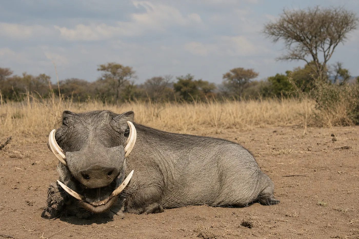 Warthog hunt